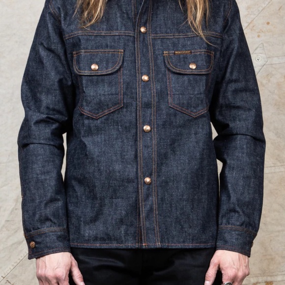 NWT Indigofera Shirt Jacket - Picture 1 of 8